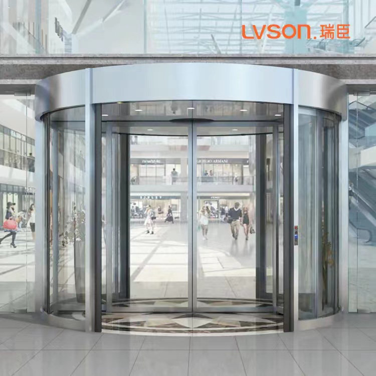 LVSON瑞臣|两翼无展台自动旋转门XZ0202