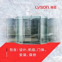 LVSON瑞臣|水晶旋转门XZ0601